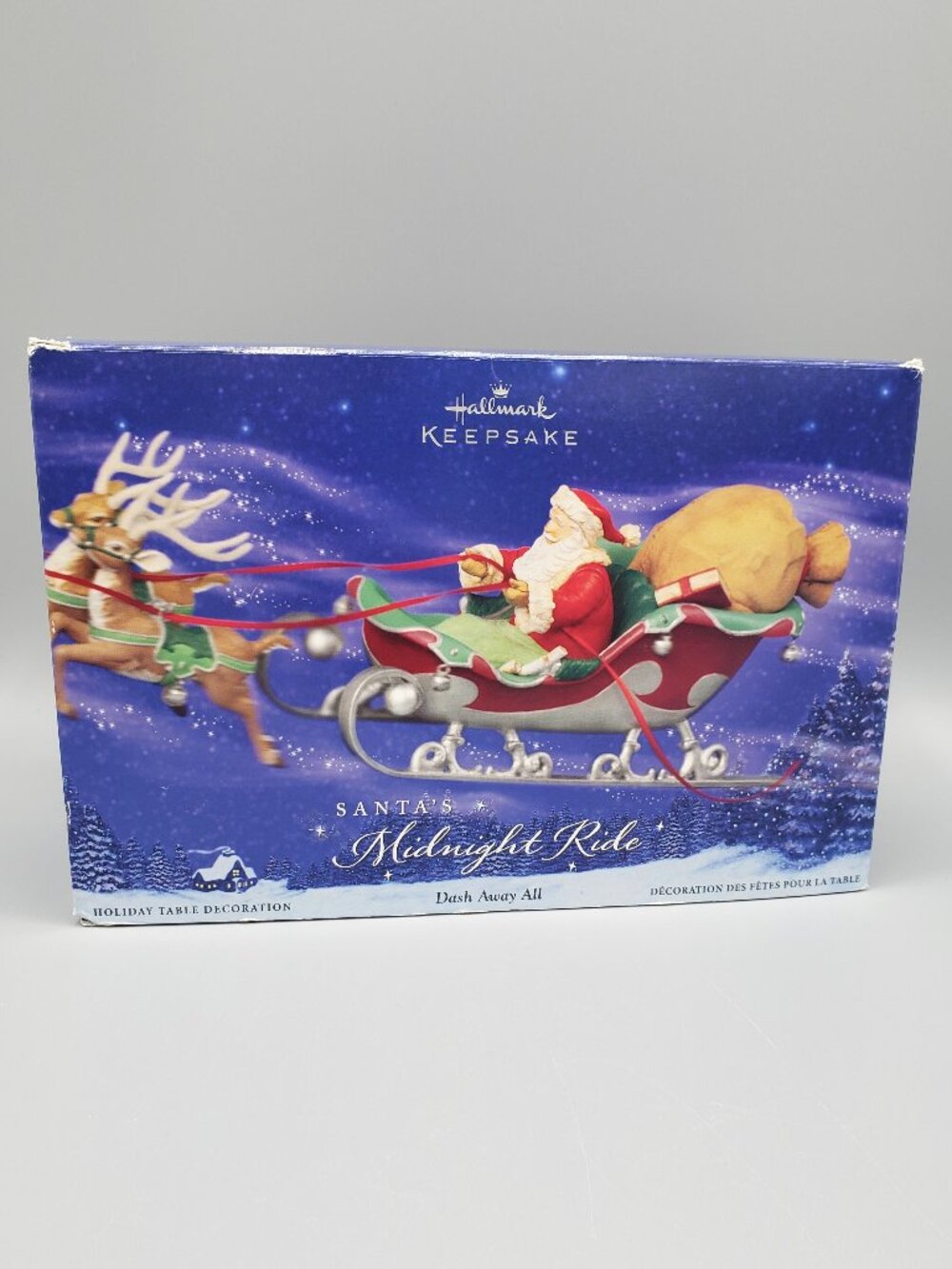 Santas Midnight Ride Dash Away All 2005 Hallmark Keepsake Christmas Table Decor